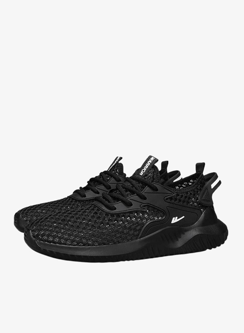 BABAYA Men Textured Lace Up Sports Sneakers - Image 5